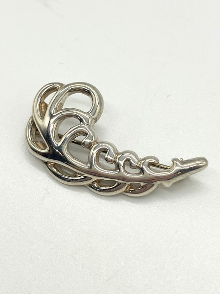 【ITVBQRW3Q5DA】Tiffany&Co. ティファニー Sv925 ヴィンテージ パロマ ピカソ フェザー ブローチ 2.8g