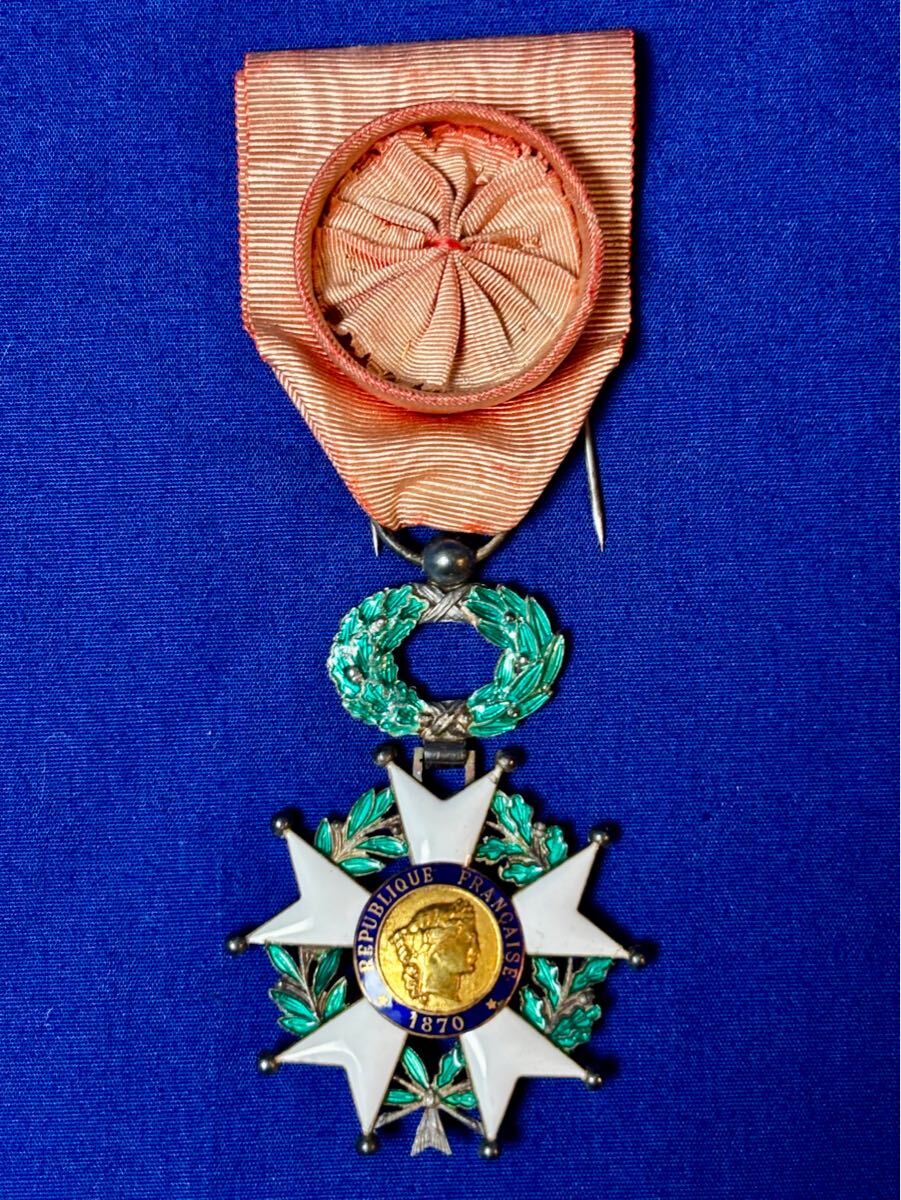 Fフランス軍＊ レジオンドヌール勲章＊司令官級（実物） |