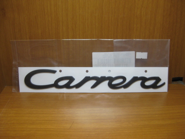 ■新品 ポルシェ純正 Carrera 911/964 エンブレム 品番9115590370070C/2098