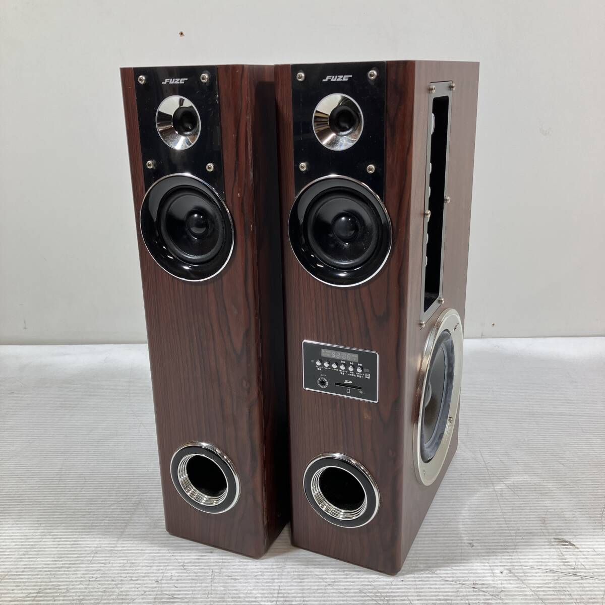 【送料無料】FUZE フューズ ブルートゥース対応アンプ内蔵デュアルウーファータワースピーカー TSX230BT2【OC】 | ECクルー楽天市場店