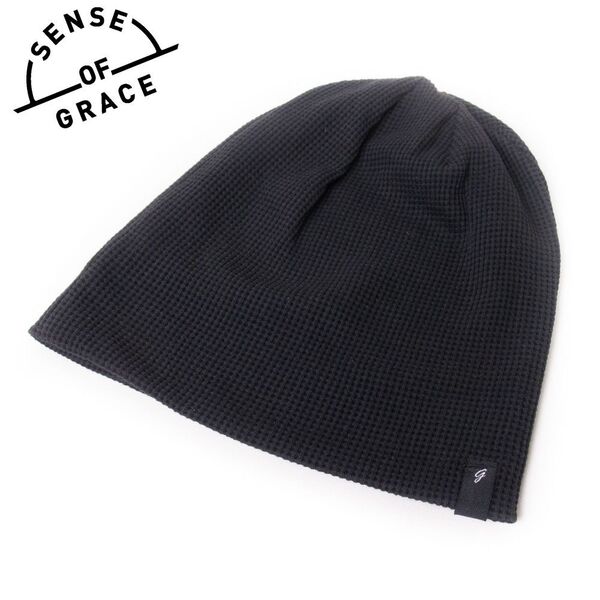 新品 SENSE OF GRACE コットンワッフルワッチ ブラック
