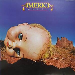 匿名・送料無料! アメリカ/America LPレコード 「アリバイ/Alibi」