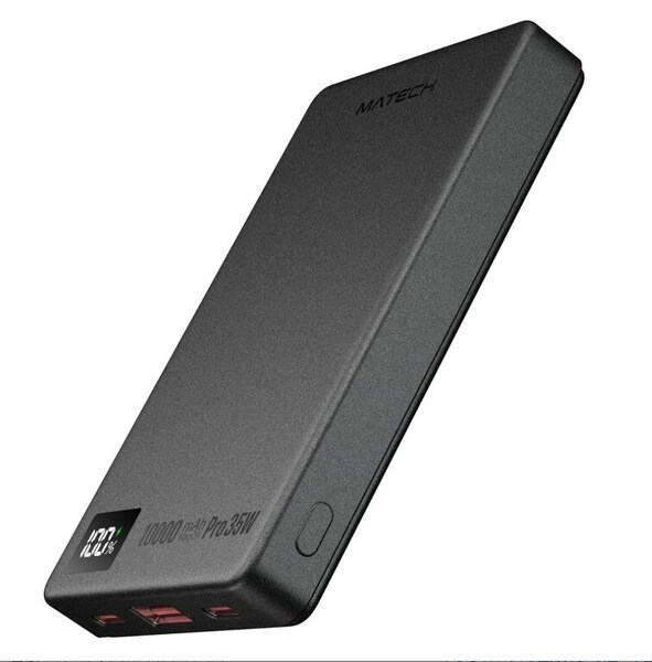MATECH MagOn 10000mAh Pro 35W モバイルバッテリー 1203-01