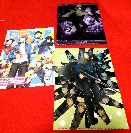 ワールドトリガー クリアファイル 東春秋 奈良坂透