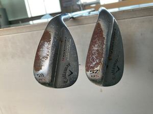 Golf Club Wedge 2 шт callaway 52°.58° nspro950GH б/у состояние плохой