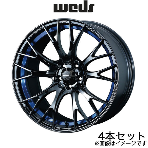 ウェッズスポーツ SA20R インプレッサ GH系 18インチ アルミホイール 4本 ブルーライトクロームII 0072738 WEDS WedsSport SA20R