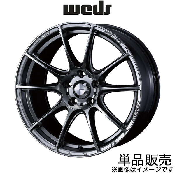 ウェッズスポーツ SA25R フィット GK3/GK4/GK5/GK6/GP5/GP6 16インチ アルミホイール 1本 プラチナシルバーブラック 0073694 WedsSport
