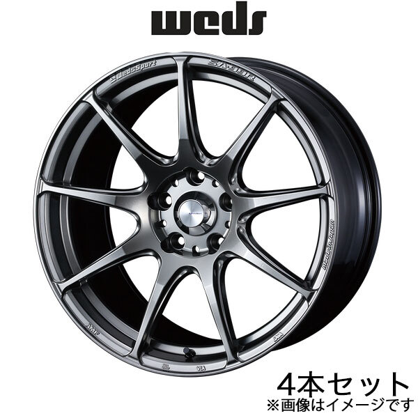 ウェッズスポーツ SA99R ムーヴキャンバス LA850系 16インチ アルミホイール 4本 プラチナシルバーブラック 0073865 WEDS WedsSport SA99R