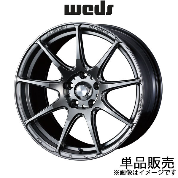 ウェッズスポーツ SA99R ZR-V RZ3/RZ4/RZ5/RZ6 18インチ アルミホイール 1本 プラチナシルバーブラック 0073908 WEDS WedsSport SA99R