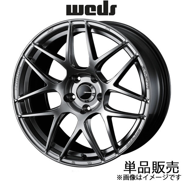 ウェッズスポーツ SA27R アルファード 30系 17インチ アルミホイール 1本 プラチナシルバーブラック 0074210 WEDS WedsSport SA27R