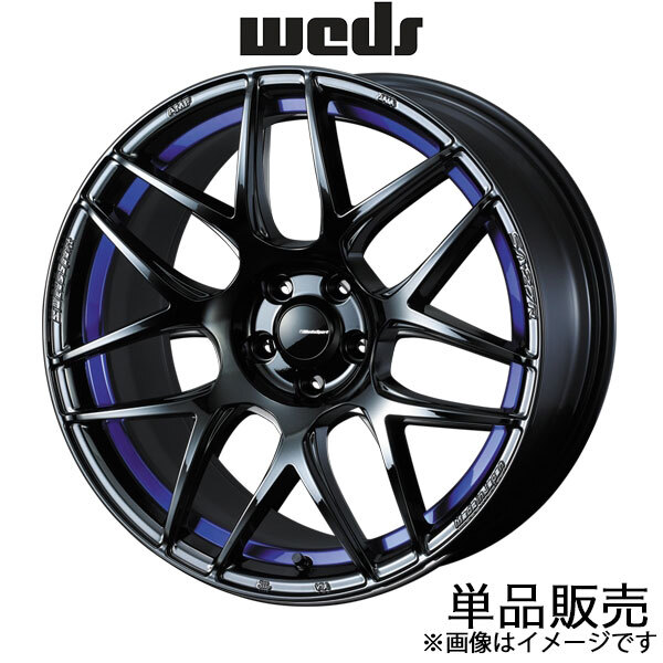 ウェッズスポーツ SA27R インプレッサWRX STI GDB 18インチ アルミホイール 1本 ブルーライトクロームII 0074237 WEDS WedsSport SA27R