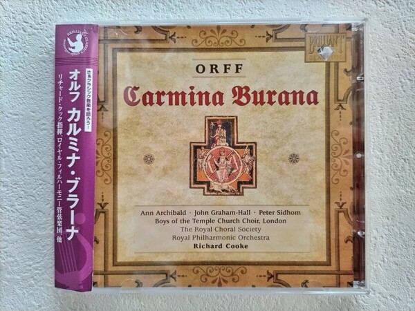 CD オルフ カルミナ・ブラーナ ロイヤル・フィルハーモニー管弦楽団 美盤
