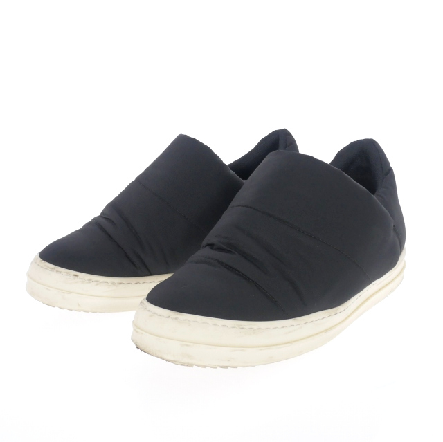 【正規品】Rick Owens DRKSHDW ブラック スリッポンスニーカー 2025年最新】Yahoo!オークション -rick owens スリッポンの中古