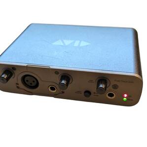送料込み AVID USB オーディオ インター フェイス フェース AUDIO INTERFACE 音出し コンパクト 小型 管理番号1501