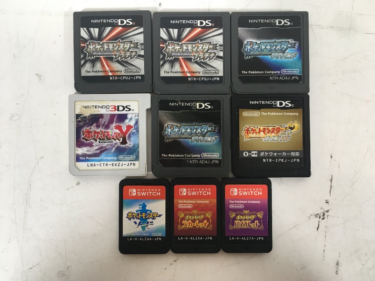 Switch ソフト 3本 まとめ売り ポケモンセット Switchソフト3点とポケモンXセット Yahoo!オークション