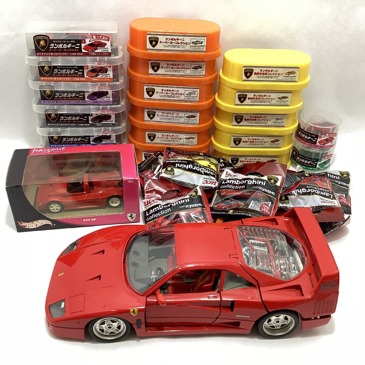 ホットウィール フェラーリF40 F50 365GTB 3台