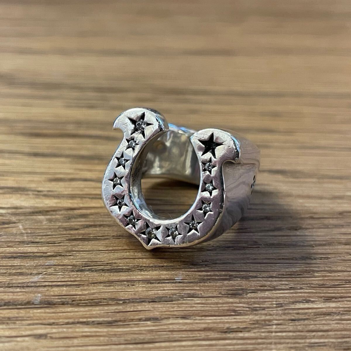 Size【13号】 TENDERLOIN テンダーロイン H.S RING SILVER/STONE ホースシューリング 銀 【新古品・未使用品】  20737798 | STAY246