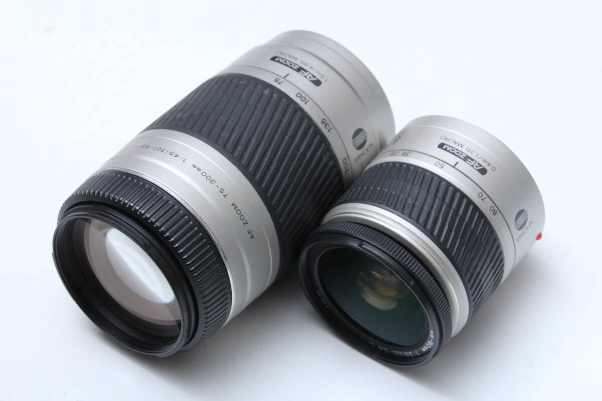 MINOLTA　sweet α　望遠レンズ70-300 ズームレンズ　28-80 MINOLTA sweet α 望遠レンズ70-300 ズームレンズ 28-80 MINOLTA