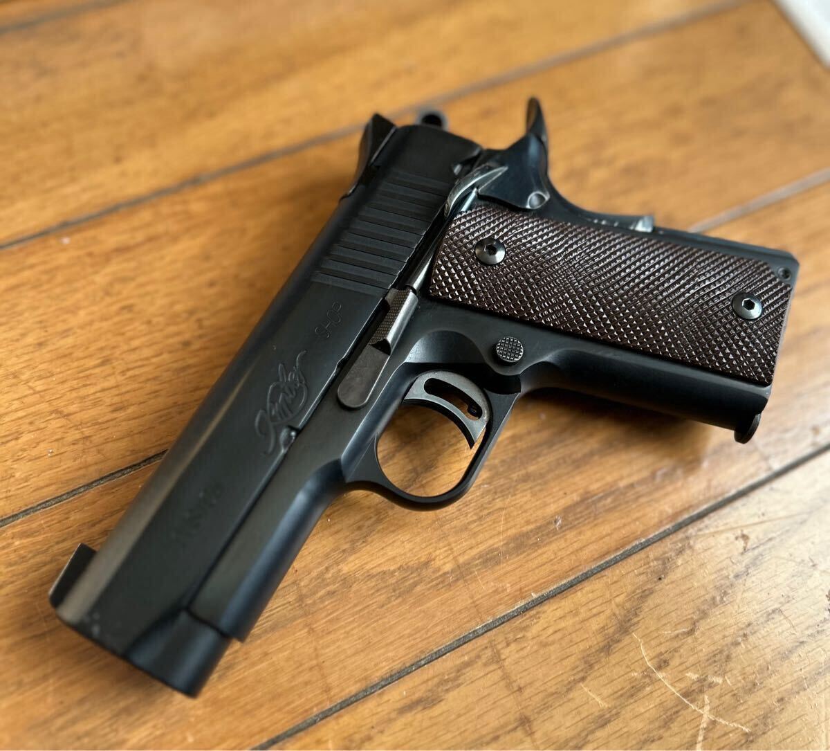 絶版MGC Kimber CUSTOM COMPACT HW モデルガン & WA版ほか - YouTube