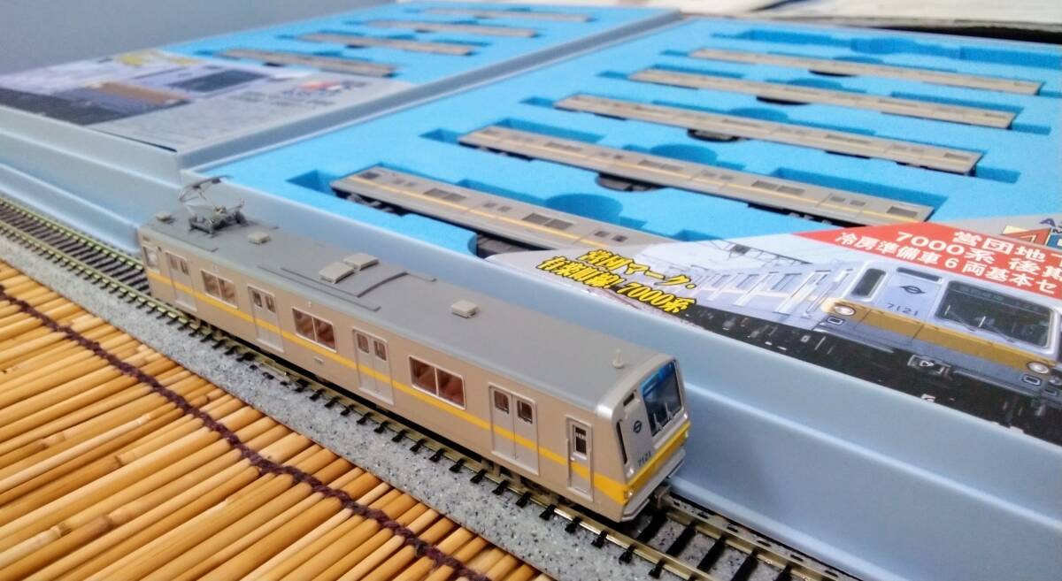 Yahoo!オークション -「メトロ7000系」(Nゲージ) (鉄道模型)の Yahoo!オークション -「メトロ7000系」(Nゲージ) (鉄道模型)の