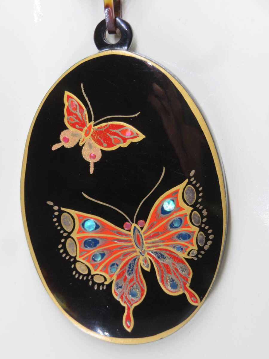 Yahoo!オークション -「蒔絵」(べっ甲) (ネックレス、ペンダント Yahoo!オークション -「蒔絵」(べっ甲) (ネックレス、ペンダント