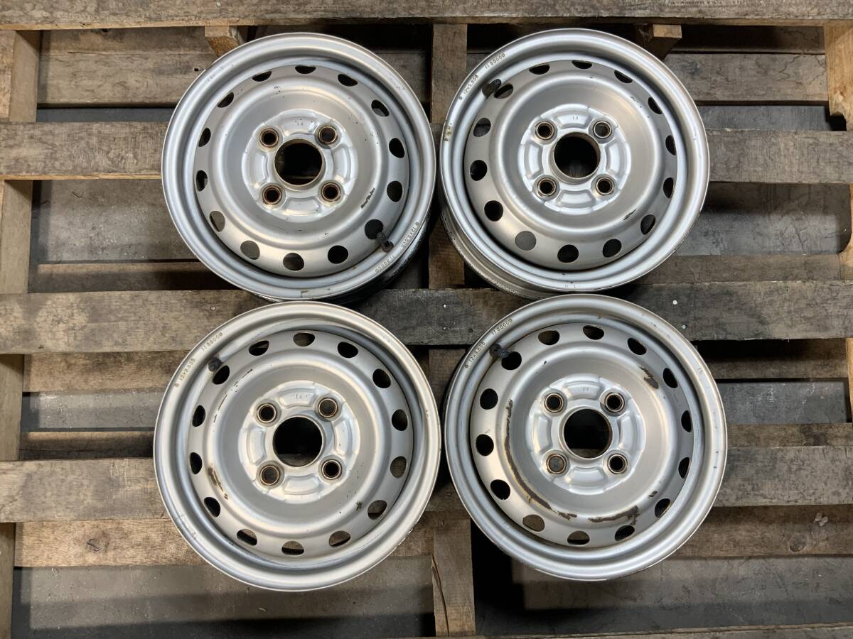 三菱　12インチ鉄ホイール　12x4j 45 ハブ径56　4枚　中古 2025年最新】Yahoo!オークション -ハブ径56mm(12インチ以下)の