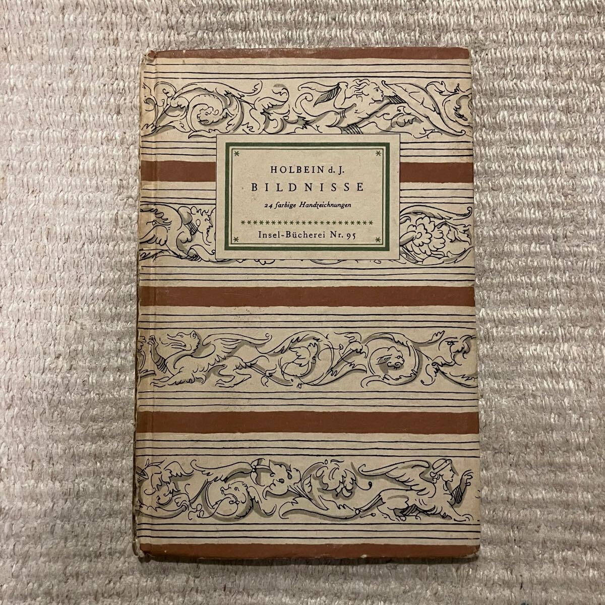 アンティーク洋書 インゼル文庫 4冊セット - 置物
