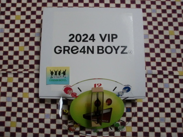 ◇◆【新品】GRe4N 2024 グリーンボーイズ ライブの特典品 時計&不織布バック◆◇
