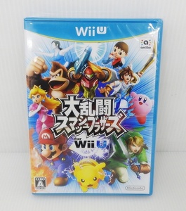未開封品 WiiU 大乱闘スマッシュブラザーズ for WiiU スマブラ WiiUソフト 美品 ニンテンドー 任天堂 コレクション