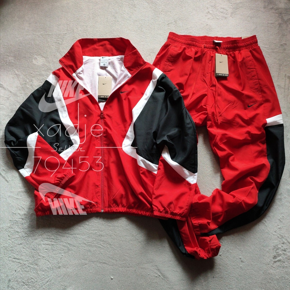Yahoo!オークション -「白赤nike」(上下セット) (男性用)の落札 Yahoo!オークション -「白赤nike」(上下セット) (男性用)の落札