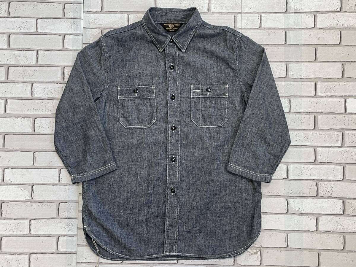 【ムサシ】Cootie 長袖シャツ シャンブレーシャツ Yahoo!オークション -「cootie シャンブレーシャツ