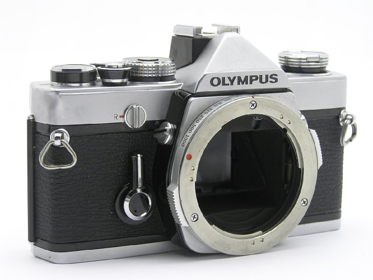 良品】【完動品】OLYMPUS OM-1 MD シルバー ボディ シャッター 良品】【完動品】OLYMPUS OM-1 MD シルバー ボディ シャッター