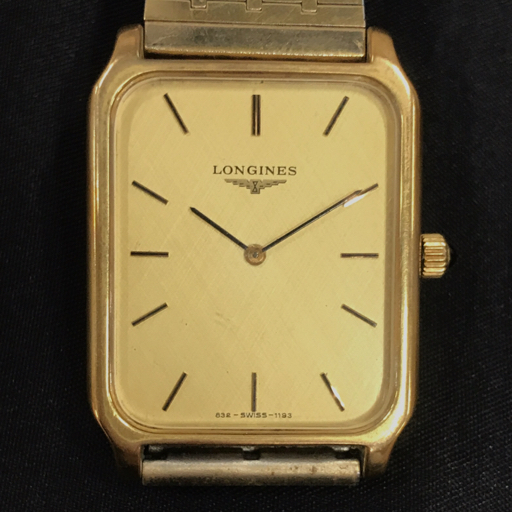 LONGINES ロンジン メンズ 手巻き 腕時計 832 6190 ゴールド