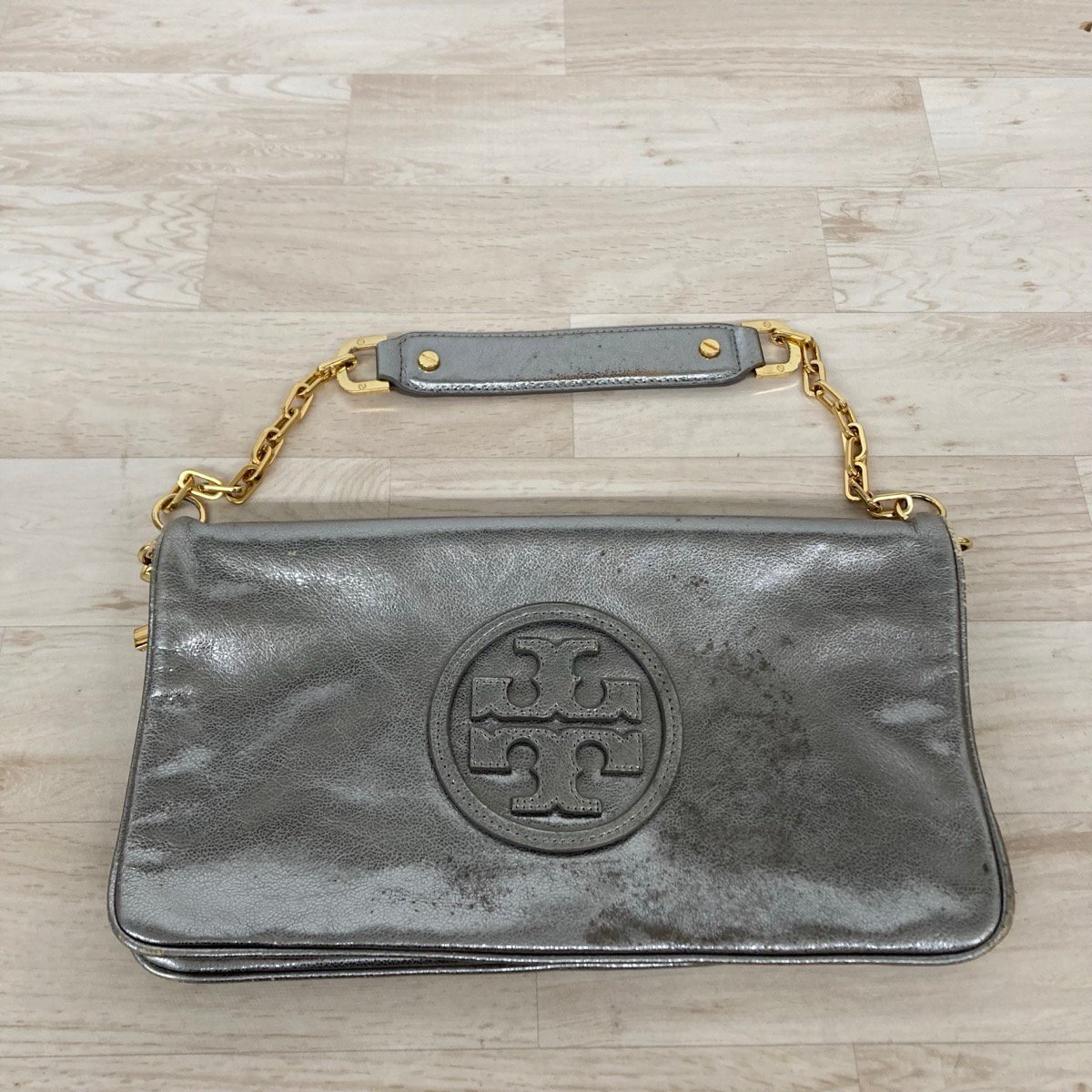【美品】Tory Burch　トリーバーチ　クラッチ　ショルダーバッグ　シルバー 楽天市場】【バッグ】TORY BURCH トリー バーチ トリーバーチ