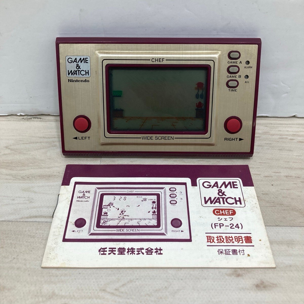 Yahoo!オークション -「ゲームウォッチ chef」の落札相場・落札価格