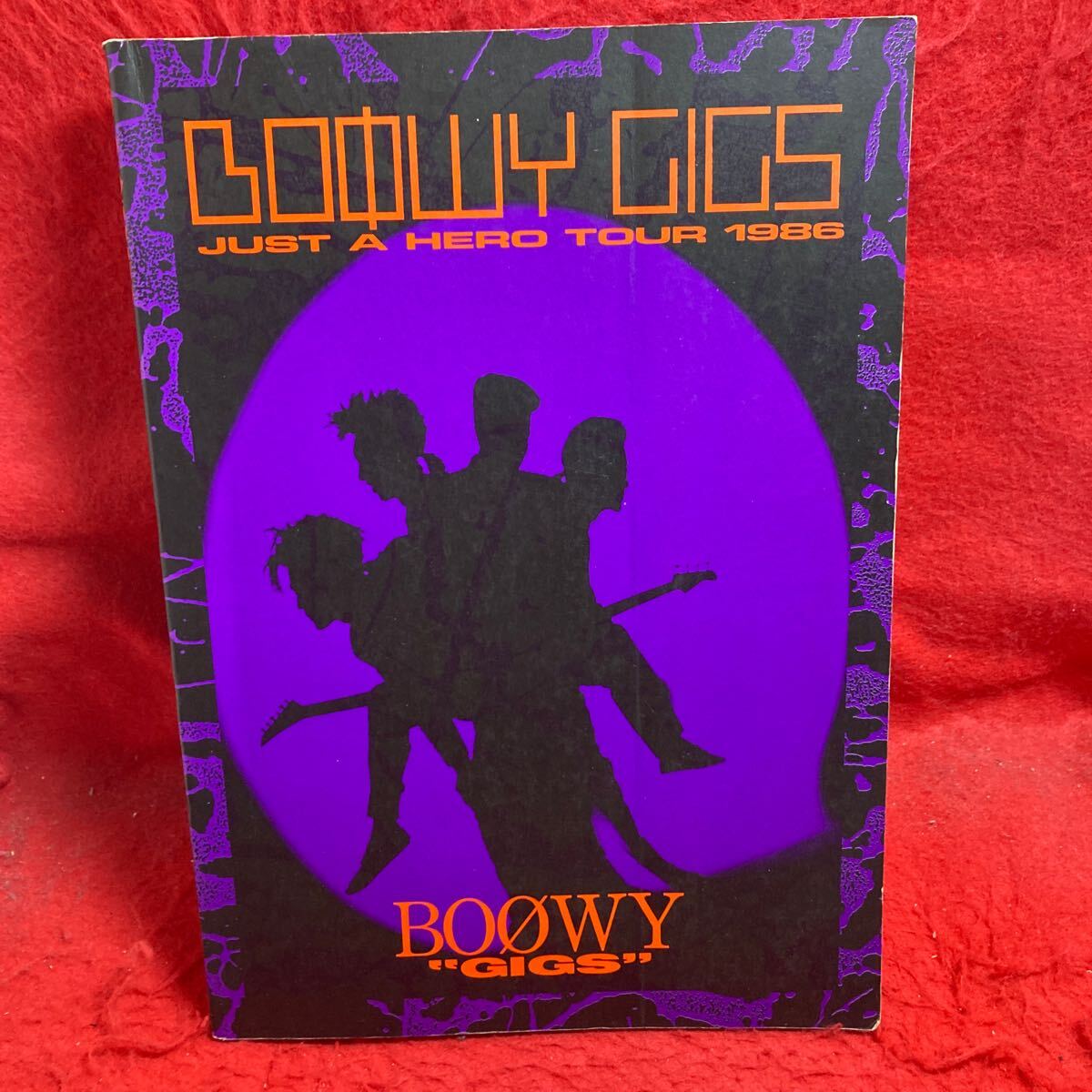Yahoo!オークション -「boowy gigs just a hero tour 1986