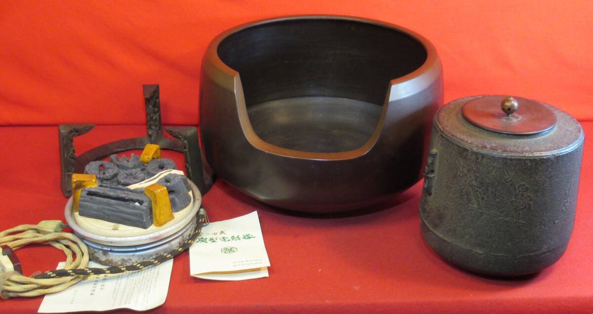2025年最新】Yahoo!オークション -唐銅面取風炉の中古品・新品