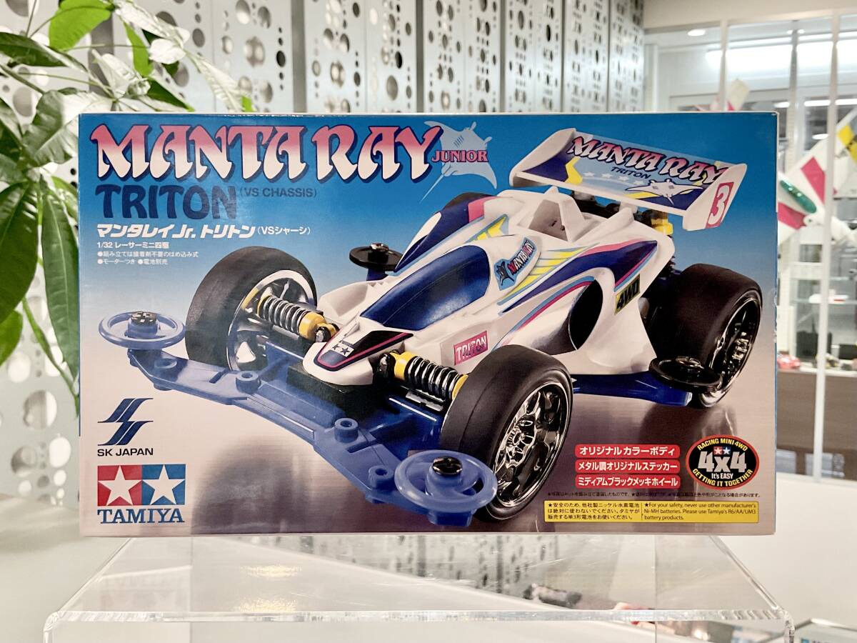 Yahoo!オークション -「ミニ四駆 マンタレイjr.トリトン」の落札
