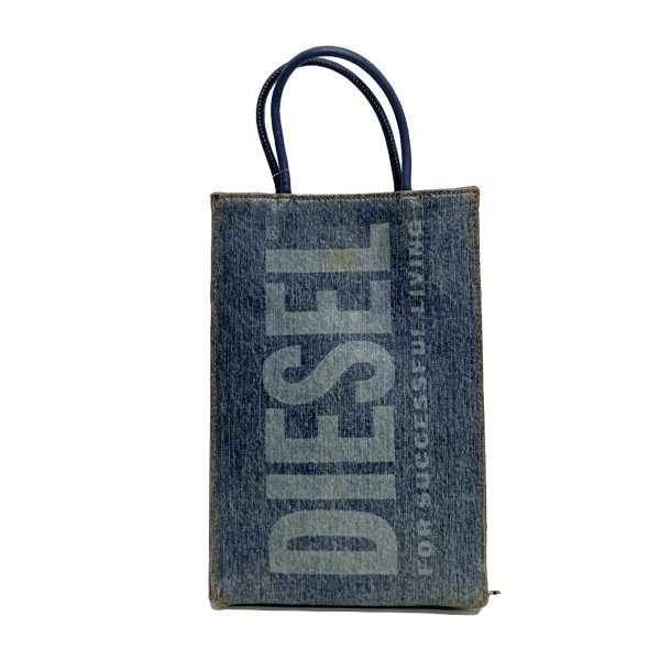 ディーゼル DIESEL トートバッグ - ネイビー バッグ