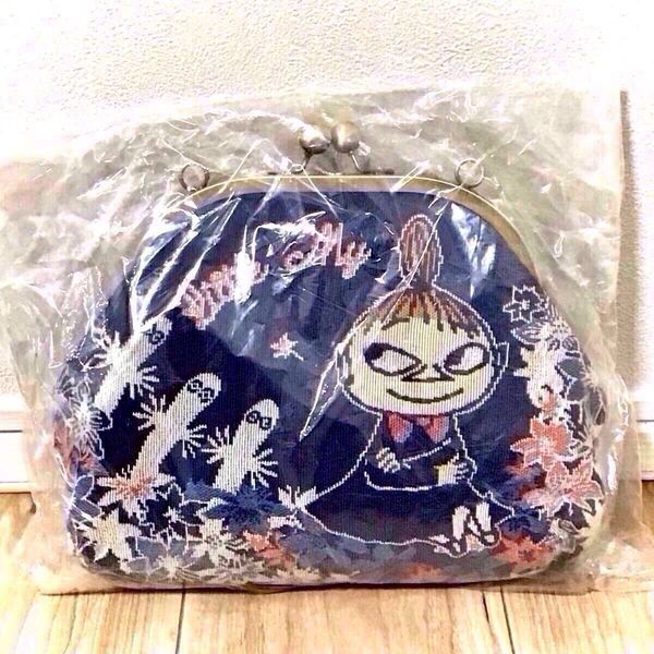 ムーミン ミィ がま口バッグ カバン ショルダーバッグ ミイ リトルミィ がま口 鞄 刺繍 希少