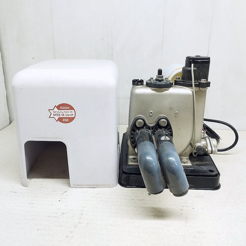 21 川本 浅、深井戸ポンプ カワエースジェット JF-750 3相 中古 21 川本 浅、深井戸ポンプ カワエースジェット JF-750 3相 中古