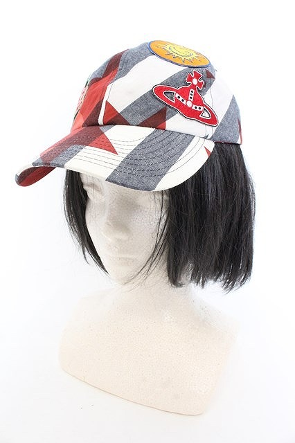 ヴィヴィアンウエストウッド 中古 / パッチキャップ マルチ O-24-12-22-055-ha-YM-OS