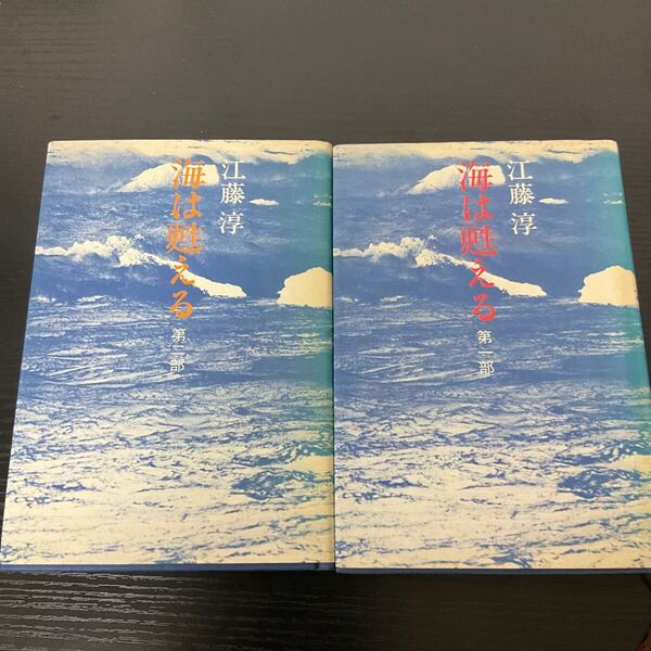 海は甦える 2冊 江藤淳 文藝春秋