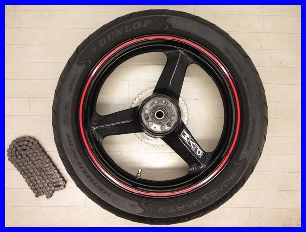 倉庫整理のため早めでお願いします‼️ gsx400sカタナ　純正リアホイール 2025年最新】Yahoo!オークション -gsx400sカタナ(ホイール)の