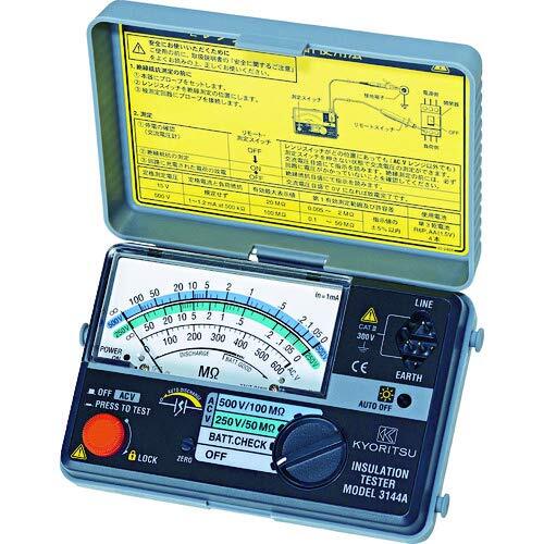 共立電気計器 (KYORITSU) 3144A キューメグ 2レンジ小型絶縁抵抗計