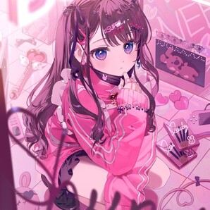 うさぎ大好きJKちゃん / B1Wスエードタペストリー