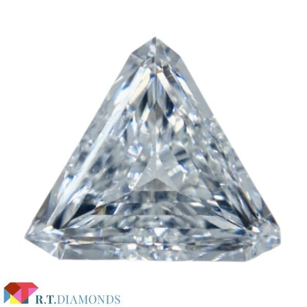 トリリアントカット!三角形 E/SI1/0.545ct/RT1775/CGL