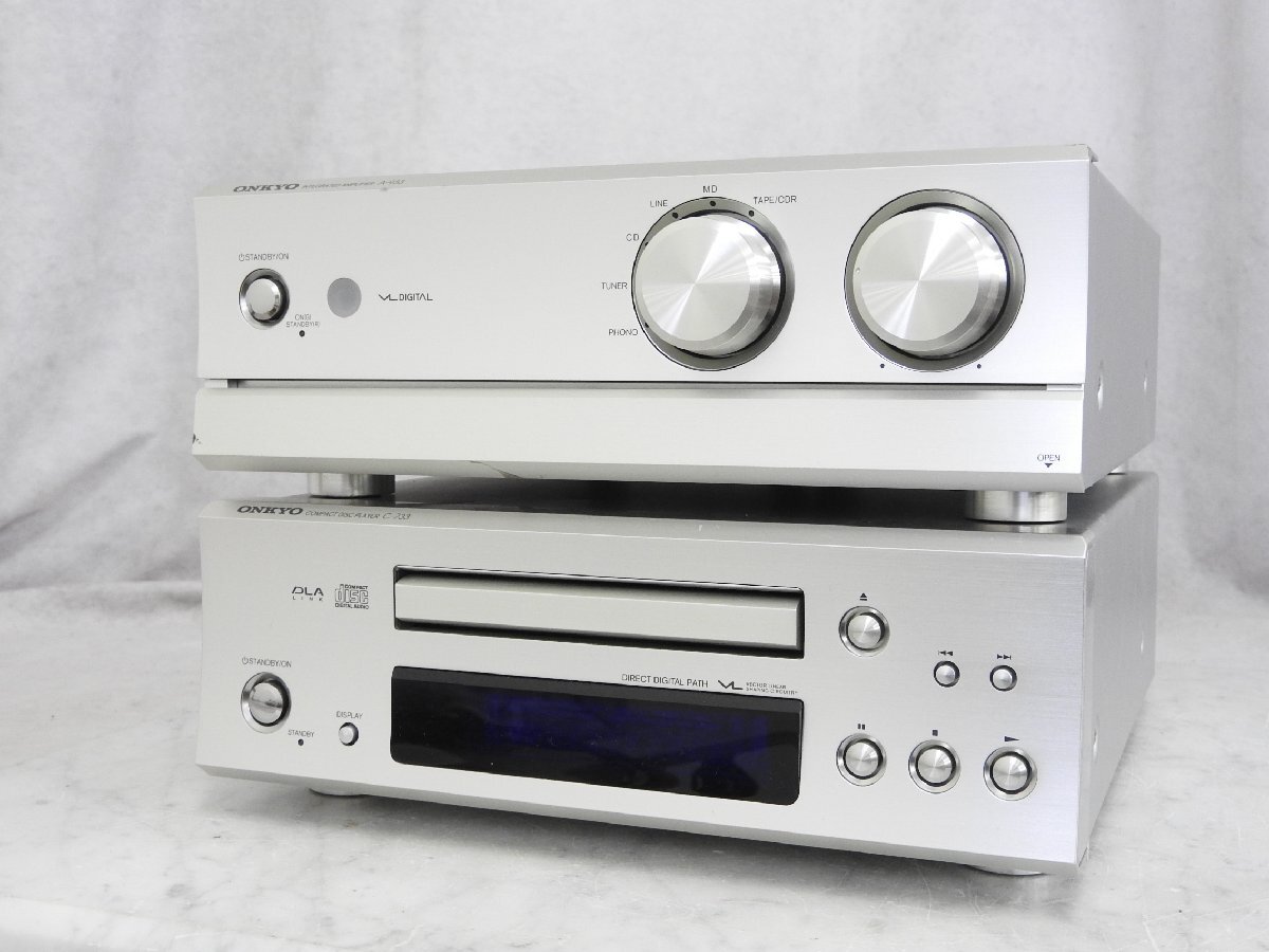 Yahoo!オークション -「onkyo c-733」(CDデッキ) (オーディオ Yahoo!オークション -「onkyo c-733」(CDデッキ) (オーディオ