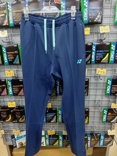 【60144 (458) S】YONEX(ヨネックス) ユニスウェットパンツ インディゴマリン S 新品未使用 バドミントン テニス 定価9350円