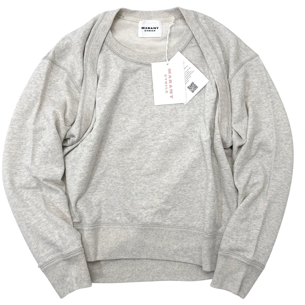 【タグ付き・新品】MARANT ETOILE Mazalia sweatshirt size36 EURU SW0026FA-A1M85E イザベルマラン エトワール スウェット トレーナー